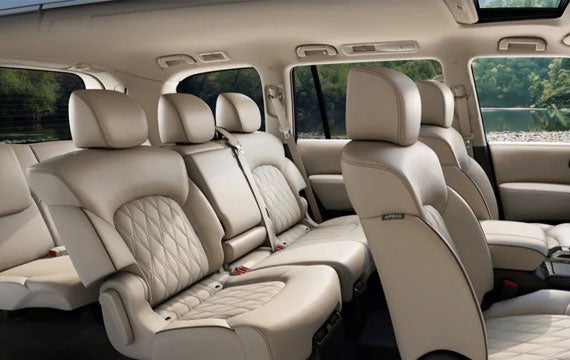 2023 Nissan Armada showing 8 seats | Mathews Nissan in Paris TX